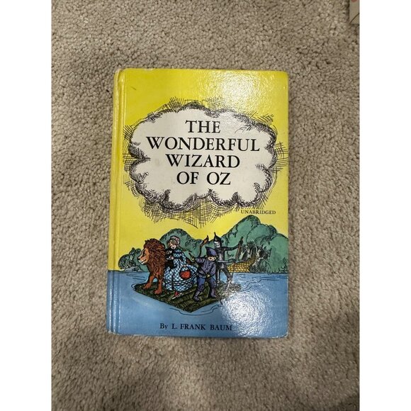 Vintage "Wizard Of Oz" Book Collection & Wizard of Oz Aluminum Sign - Picture 2 of 10